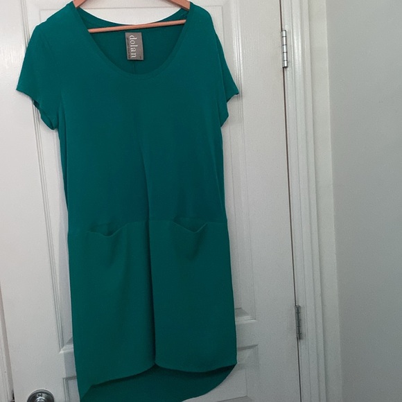 Anthropologie Dolan Left Coast Loren Shift Dress green size small - Picture 5 of 12